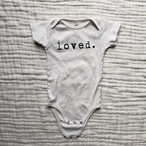 Organic Loved Onesie